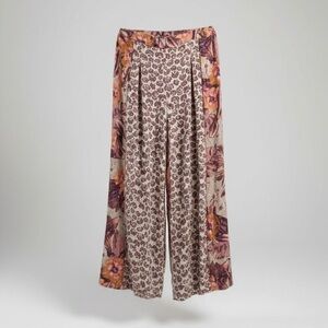 Free People Wide Leg Pull On Pants Women’s Size Medium (24” inseam)